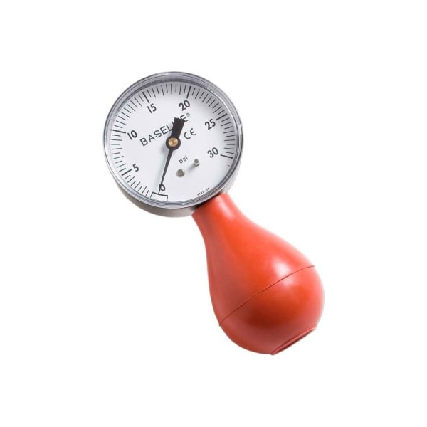 Baseline Pneumatic Squeeze Bulb Dynamometer, No Reset, 30 PSI Capacity